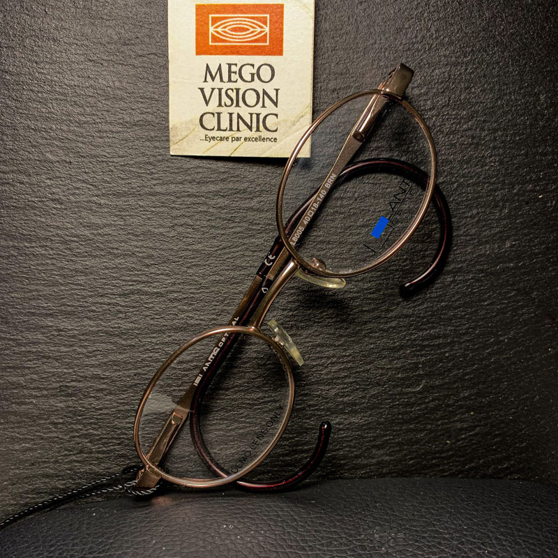 photo of model optical frames